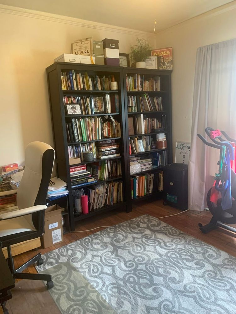 Dining room after cleaning